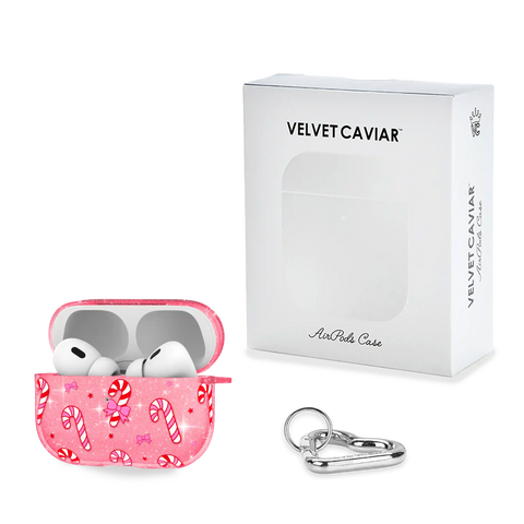 Pink Peppermint Princess AirPod Case