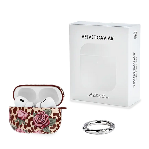 Rosy Leopard AirPod Case