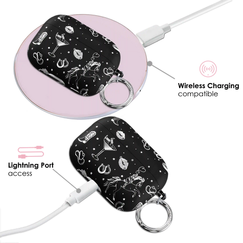 Disco Cowgirl AirPod Case