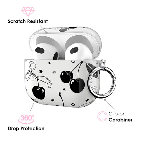 Cherry Noir AirPod Case