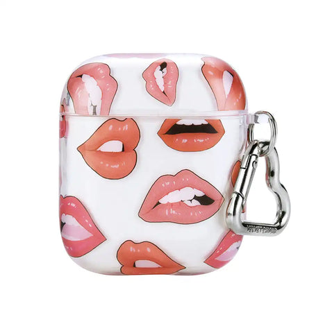 Nude Lips Airpods Case