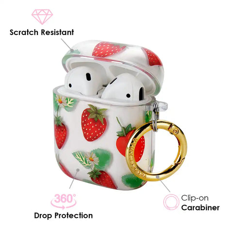 Strawberry Airpods Case
