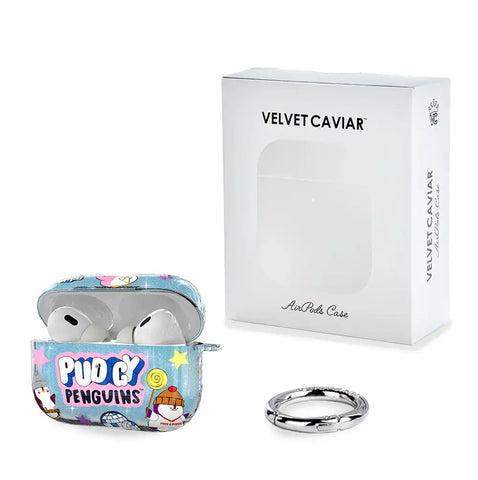 Pudgy Penguins Iceberg Glitter AirPod Case