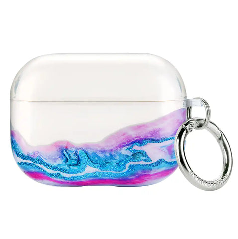 Geode Glitter Airpods Case