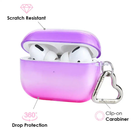 Violet Ombre AirPod Case