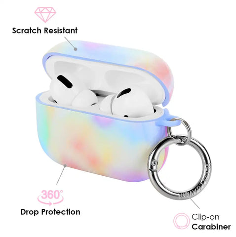 Pastel Tie Dye Airpods Case