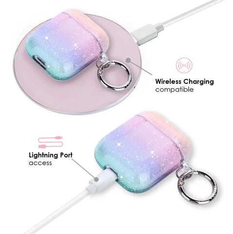 Ombre Stardust Glitter AirPods Case