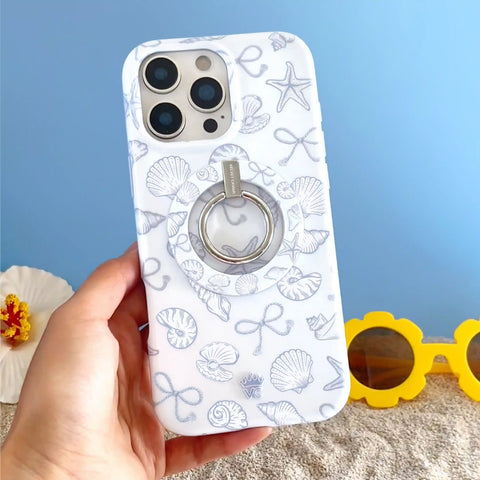 Coastal Seashells MagSafe Grip Ring