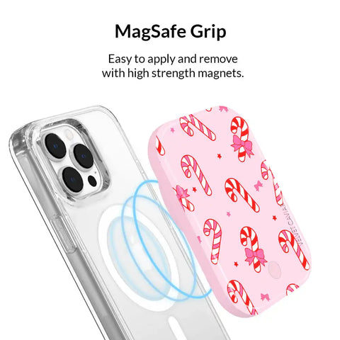 Peppermint Princess Portable MagSafe Charger Power Pack