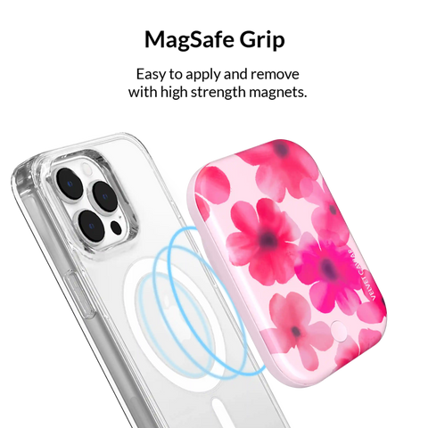 Cherry Blossom Portable MagSafe Charger Power Pack