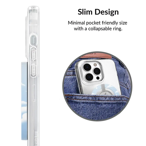 In the Clouds Stardust MagSafe Grip Ring