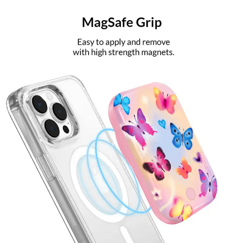 Aura Butterfly Portable MagSafe Charger Power Pack