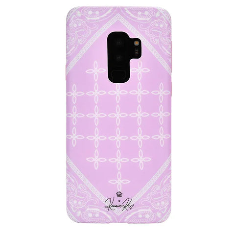 Pink Bandana iPhone Case by Kendall Vertes