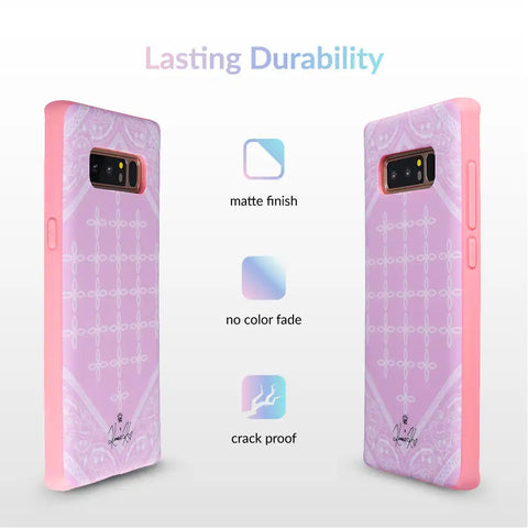 Pink Bandana iPhone Case by Kendall Vertes