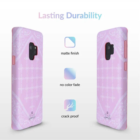 Pink Bandana iPhone Case by Kendall Vertes