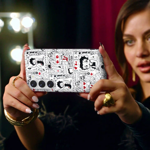 Betty Boop Girl Power Samsung Case