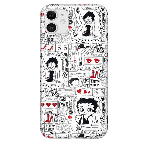 Betty Boop Girl Power iPhone Case