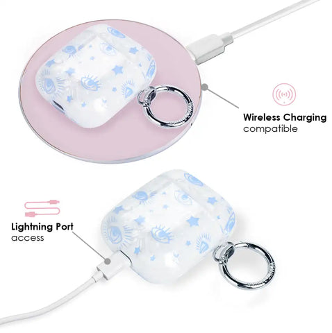 Opal Evil Eye AirPod Case