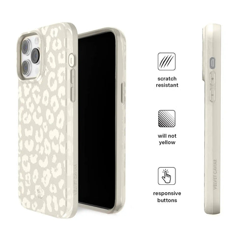 Stone Leopard iPhone Case