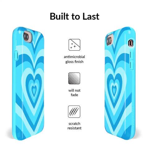 Blue Sweethearts iPhone Case