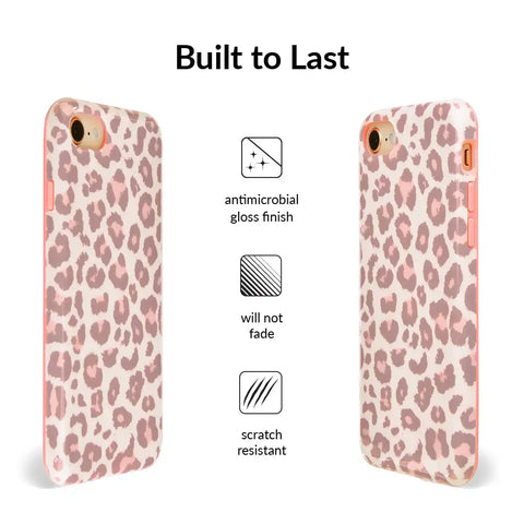 Blush Leopard iPhone Case