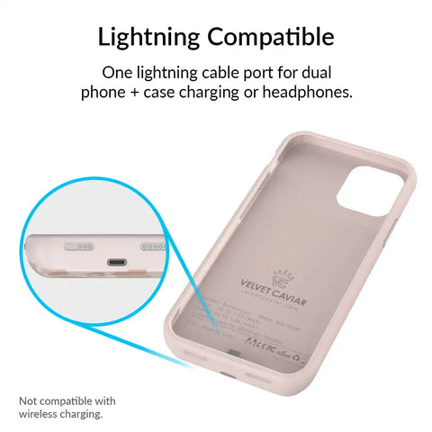 Blush Leopard iPhone Charging Case