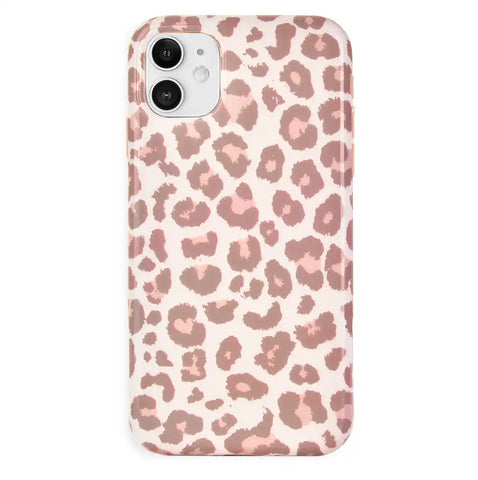 Blush Leopard iPhone Case