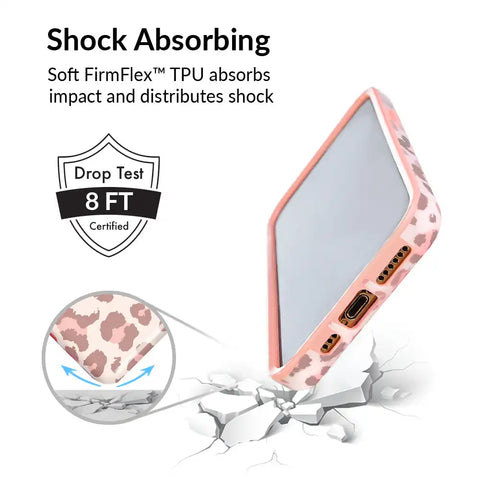 Blush Leopard iPhone Case