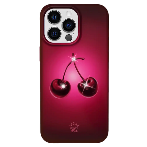 Black Cherry Crystal iPhone Case