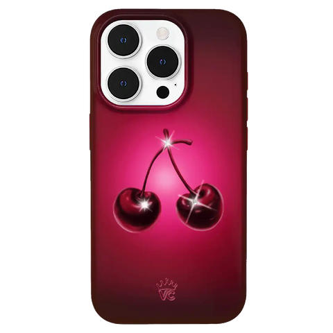 Black Cherry Crystal iPhone Case