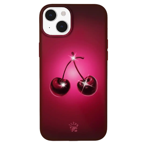 Black Cherry Crystal iPhone Case