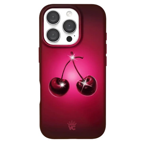 Black Cherry Crystal iPhone Case