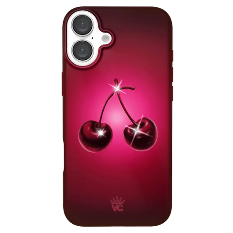 Black Cherry Crystal iPhone Case