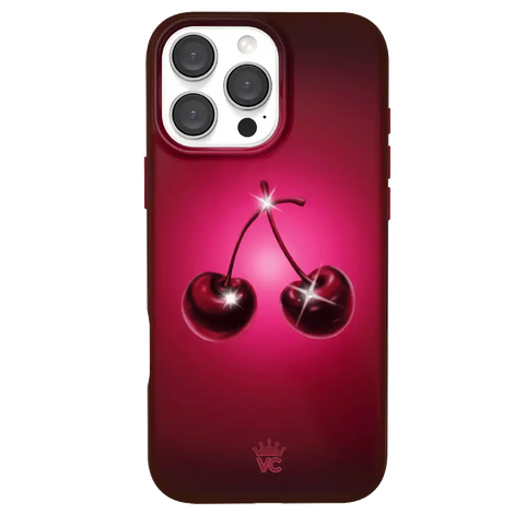 Black Cherry Crystal iPhone Case