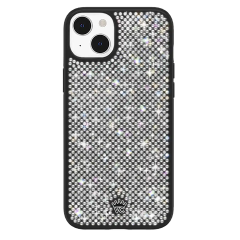 Black Caviar Crystals iPhone Case