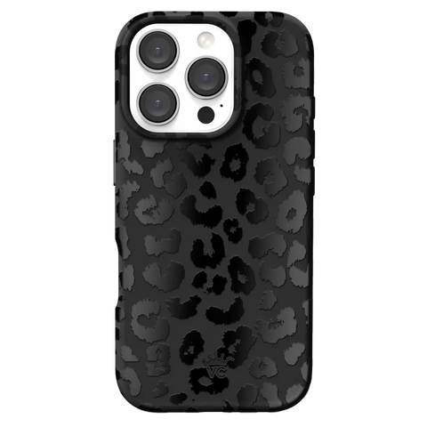 Black Leopard iPhone Case