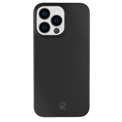 Just Black iPhone Case