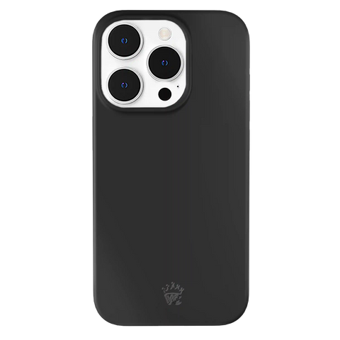 Just Black iPhone Case