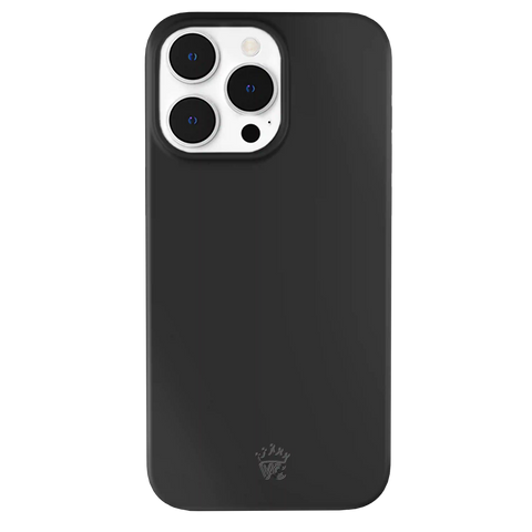 Just Black iPhone Case