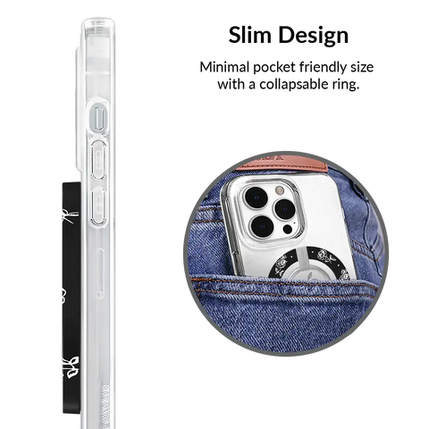 Vintage Roses MagSafe Grip Ring