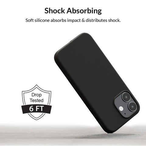 Black Silicone iPhone Case