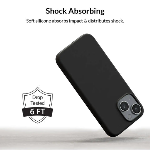 Black Silicone iPhone Case