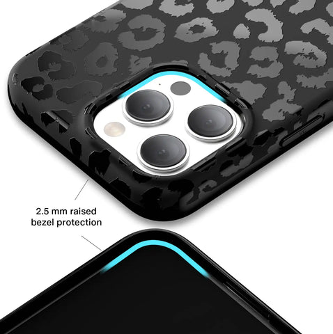 Black Leopard iPhone Case