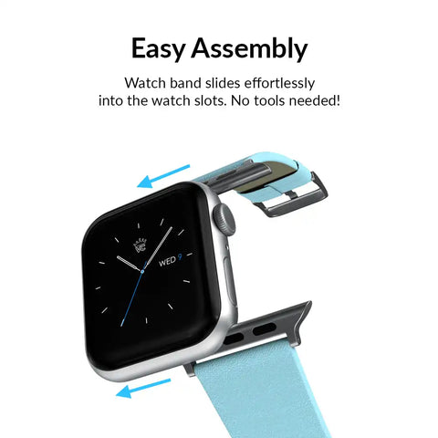 Light Blue Apple Watch Band