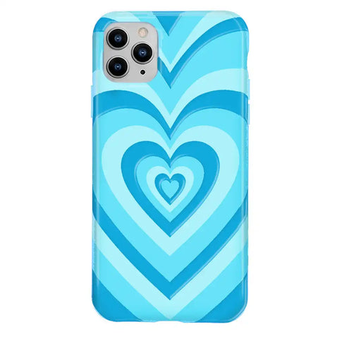 Blue Sweethearts iPhone Case