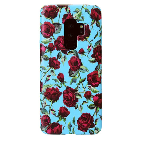 Blue Roses Floral Samsung Galaxy Case