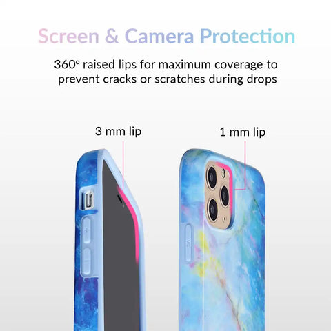 Blue Opal iPhone Case