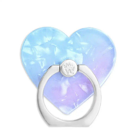 Blue Opal Quartz Phone Ring