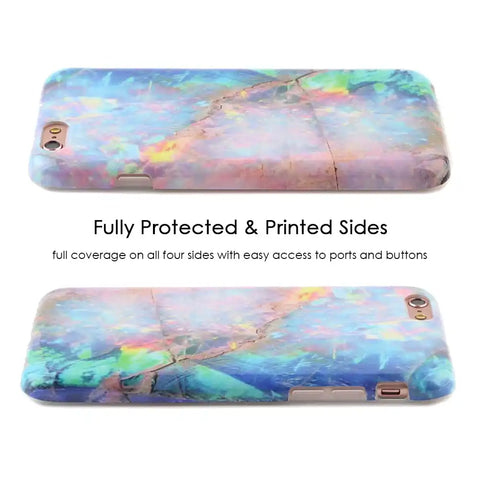 Blue Opal iPhone Case