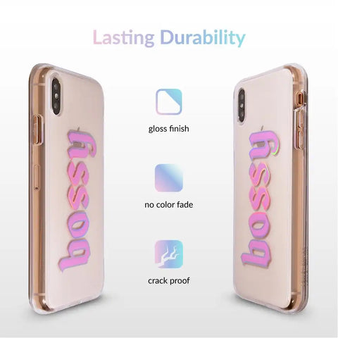 Bossy Clear iPhone Case